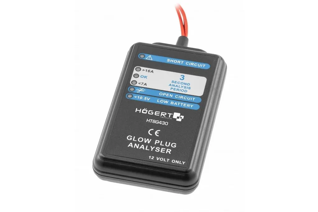 Hogert HT8G430 Tester Candelette Diesel 12V Professionale Online