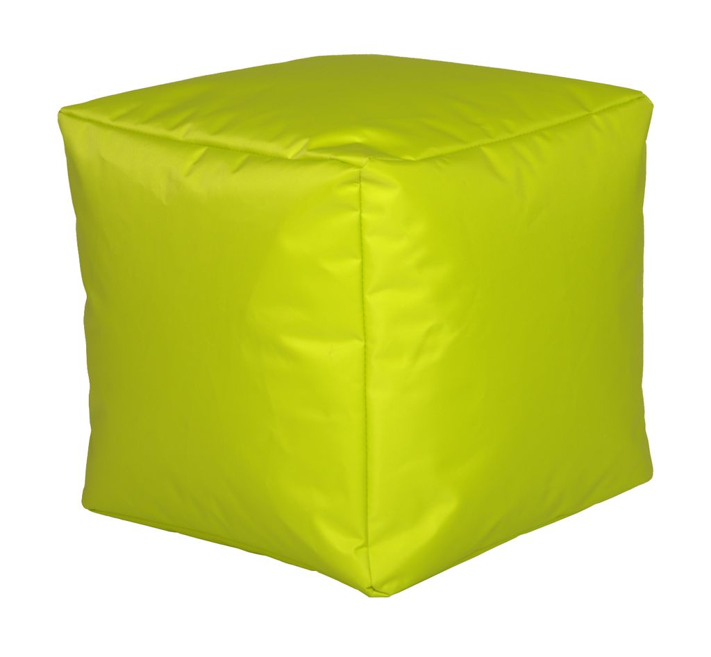 Sitzwürfel Nylon Limone 40/40/40 cm limone