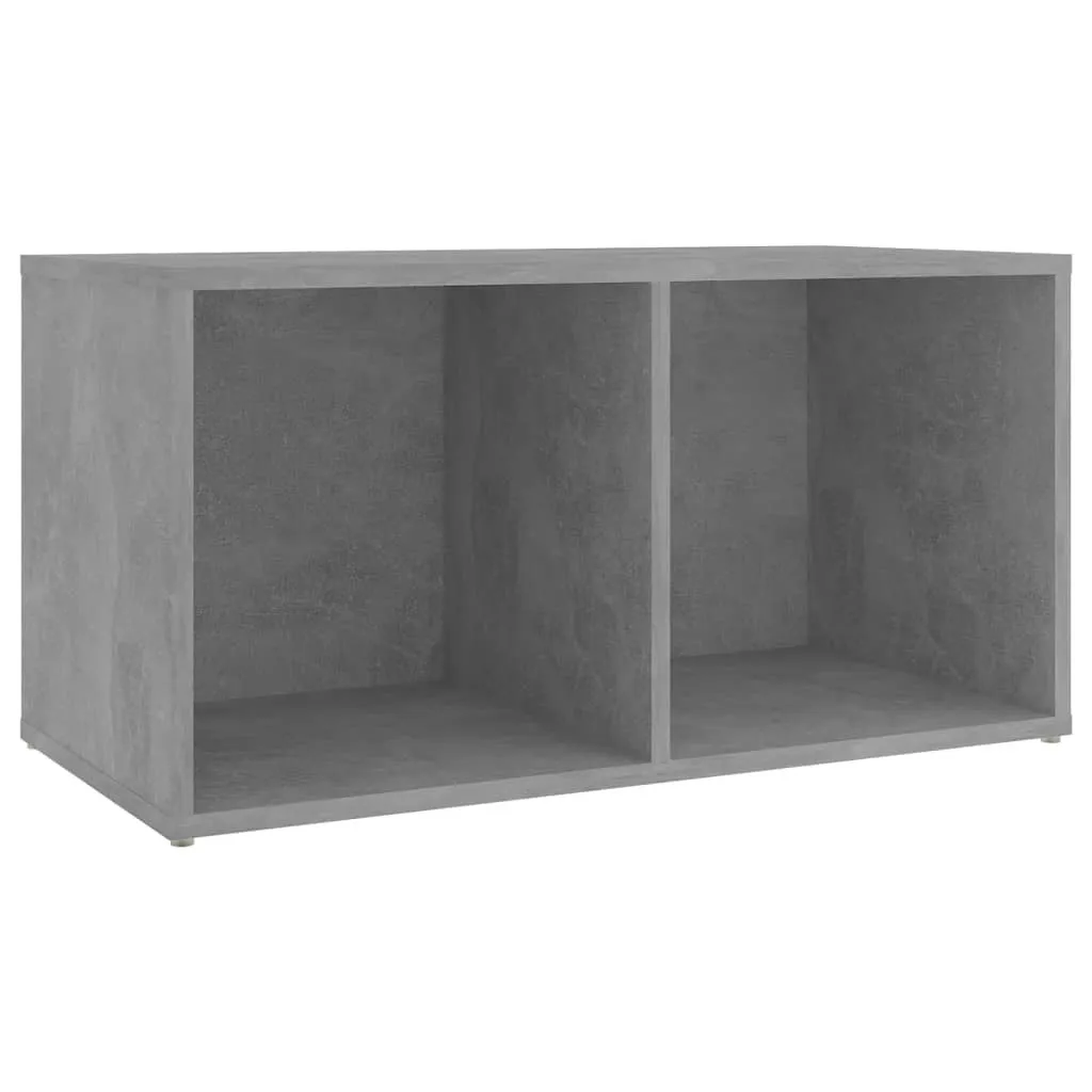 Set 2 Mobili Porta TV Grigio Cemento | Ottimizzato per Media Center - 4