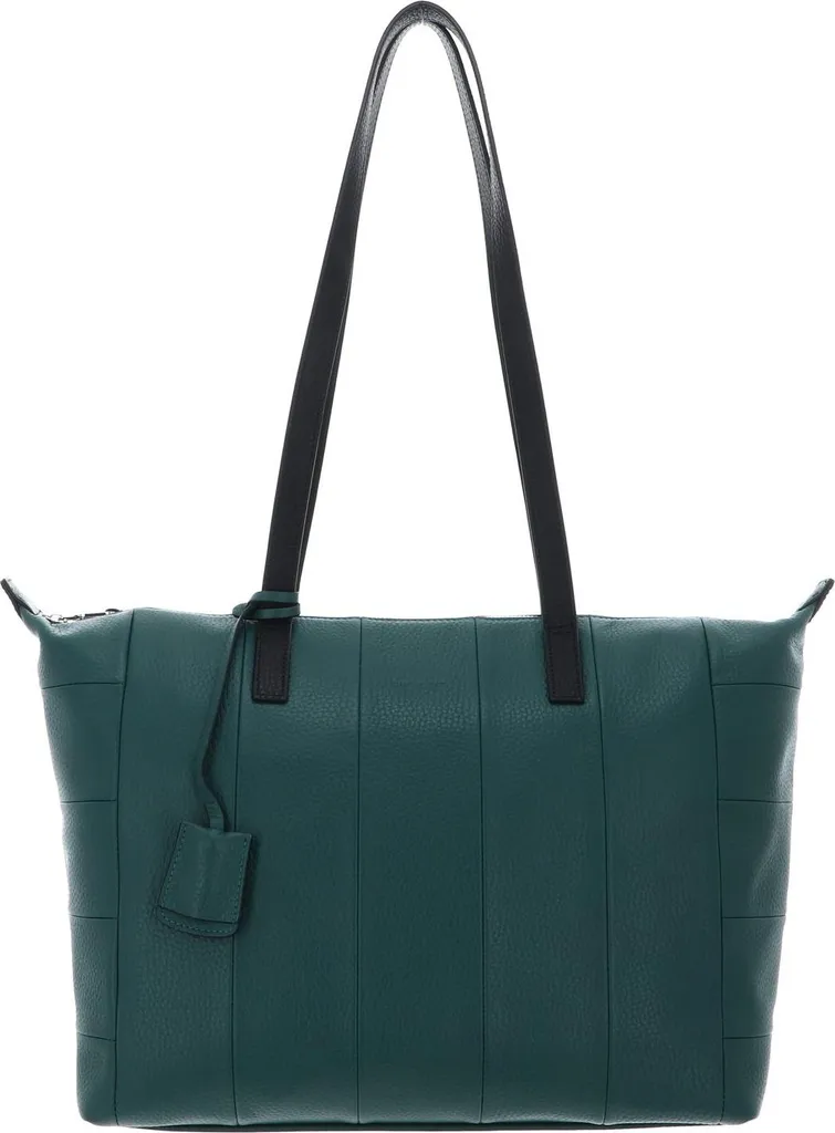Grand sac à main cabas Linia Shopper PICARD - Sac porté épaule vert foncé