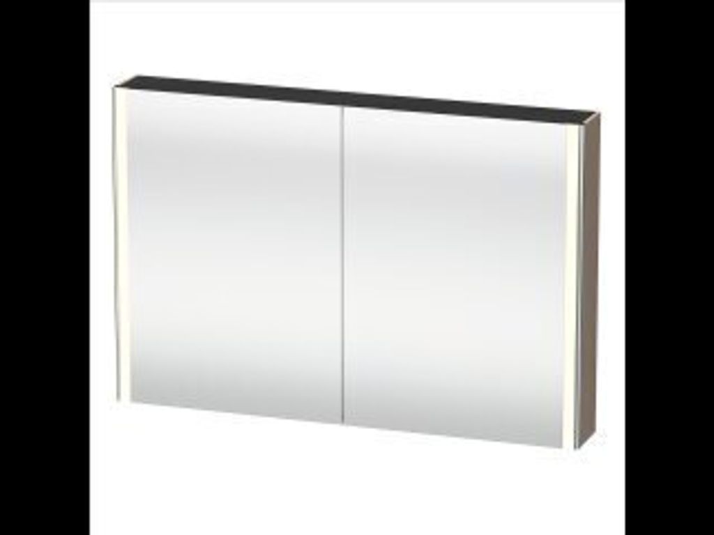 DURAVIT XS7114075750000 Spiegelschrank Xsquare XS7114 Leinen