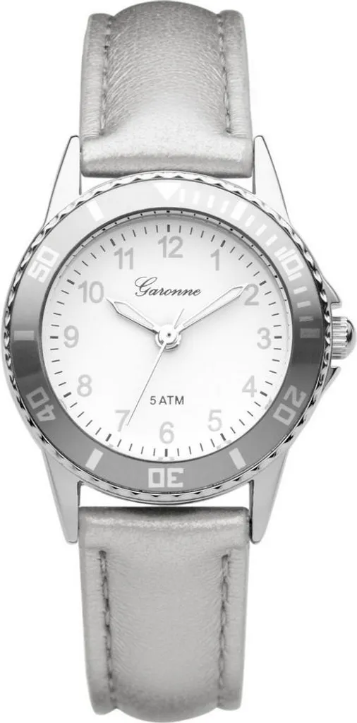 Montre Garonne File KV31Q468 - Montre Classique Homme en Cuir Noir