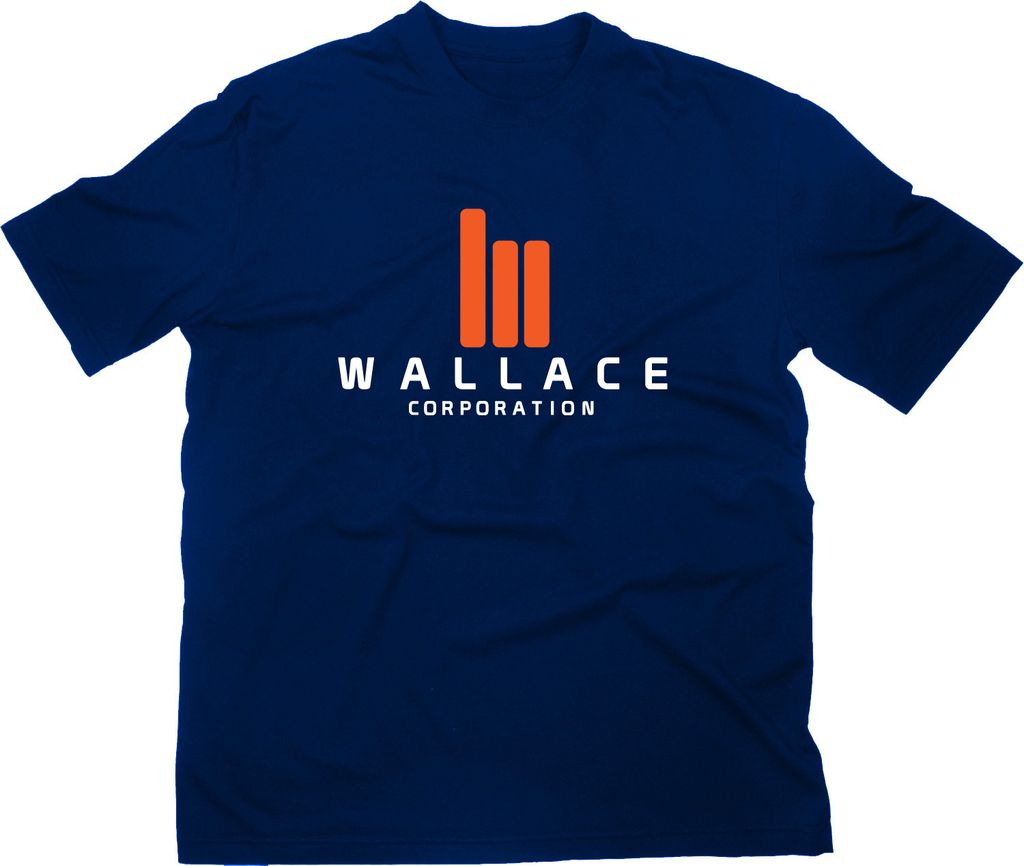 Styletex23 T-Shirt Wallace Corporation Logo Fan, navy, L