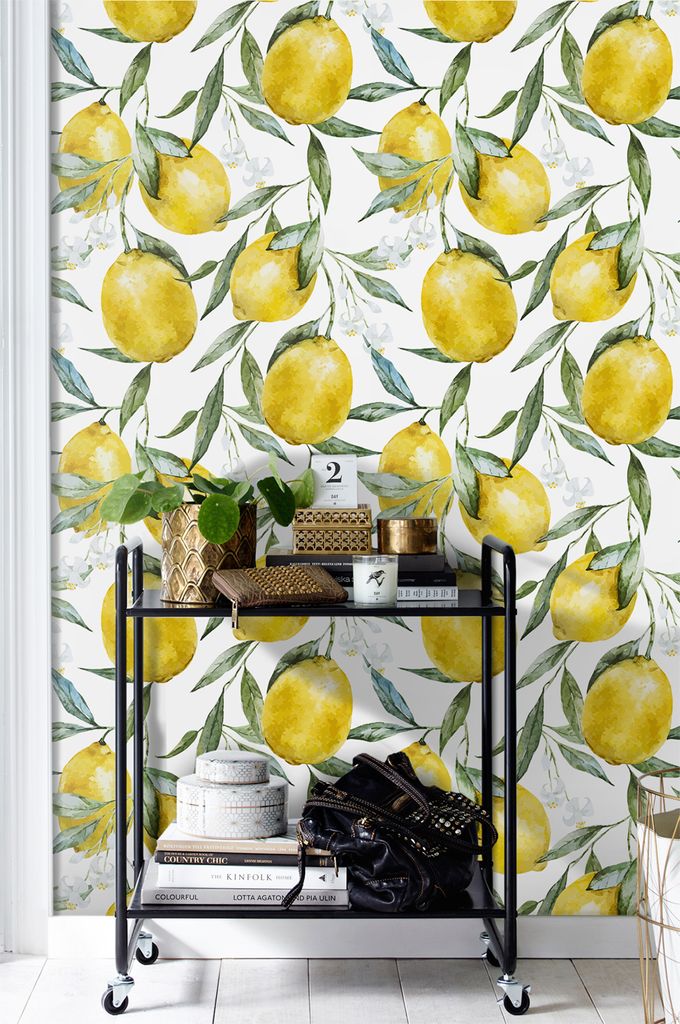 Coloray Fototapete 360x250 cm Latextapete Magicstick - Zitronenfrüchte