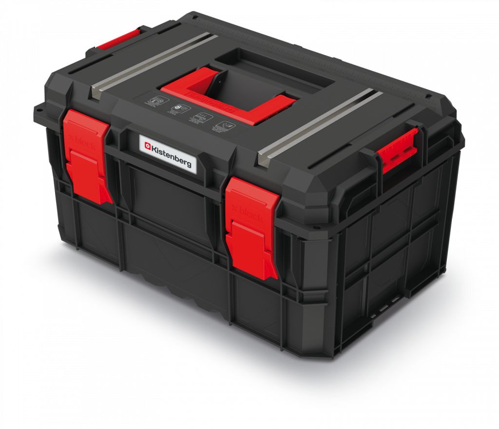 X BLOCK TECH Koffer, 546 x 380 x 307 mm, 24", Kistenberg