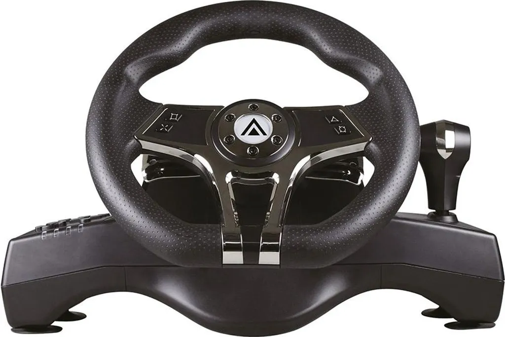 Volant de simulation Kyzar PS4 avec pédales pour jeux de course PAL