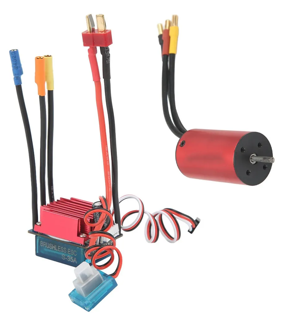 Moteur 2845 2800 KV Brushless Étanche et ESC 35A Multi-Protection - 5