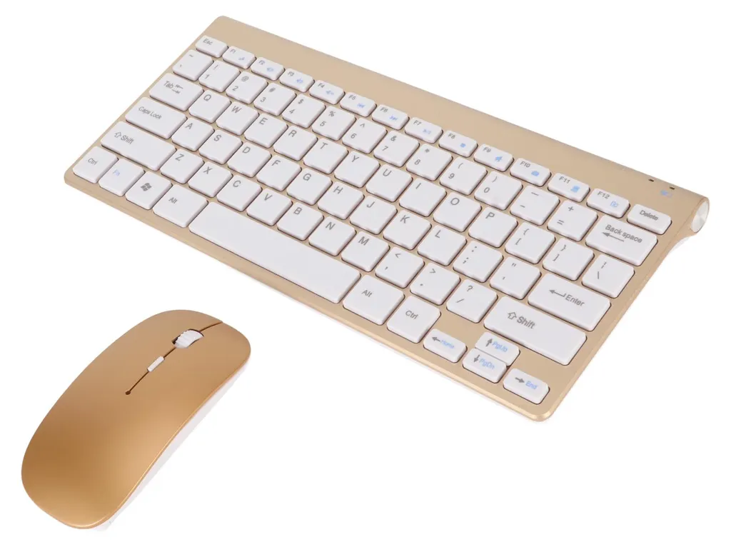 Combo clavier souris sans fil compact idéal pour télétravail et bureau - 3