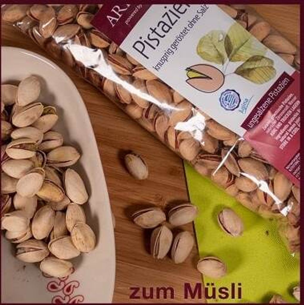Aristos Griechische Ungesalzene Pistazien Knusprig Geröstet Produktbild 2
