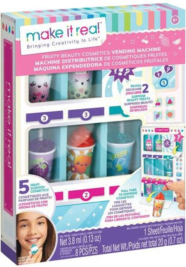Spectron Lipgloss Automat Set für Kinder - fruchtiges Produktbild 