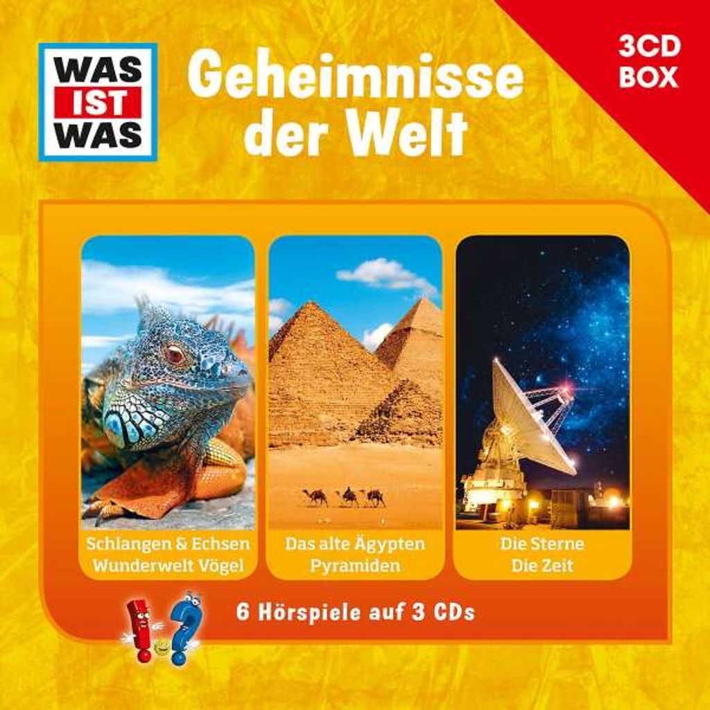 Was Ist Was-Was Ist Was 3-CD Hörspielbox Vol.3-Geh Image du produit 