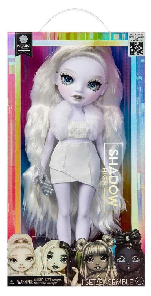 Rainbow High Shadow High Inkompop - Natasha (wit haar), Productafbeelding 