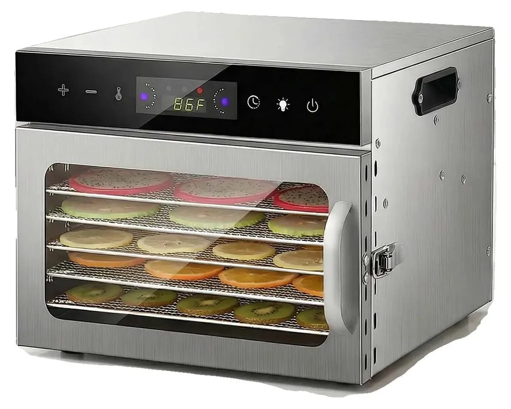 Déshydrateur 800W 6 plateaux : évitez le gaspillage et conservez vos fruits
