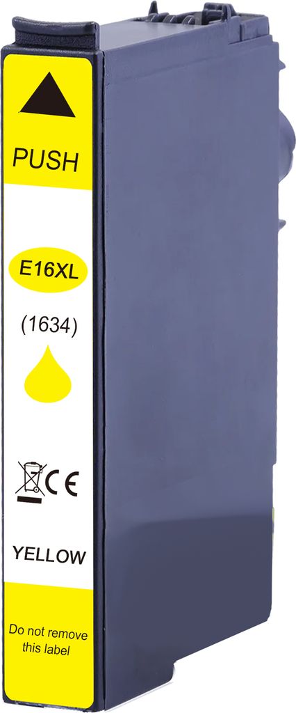 NR.16 XL Druckerpatrone Yellow kompatibel für Epson 16XL T1634 Workforce WorkForce WF-2010, WF-2510, WF-2520, WF-2530, W