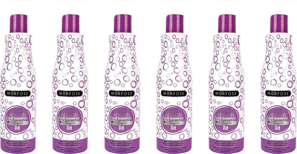 Keratin Hair Shampoo 6x500 ml