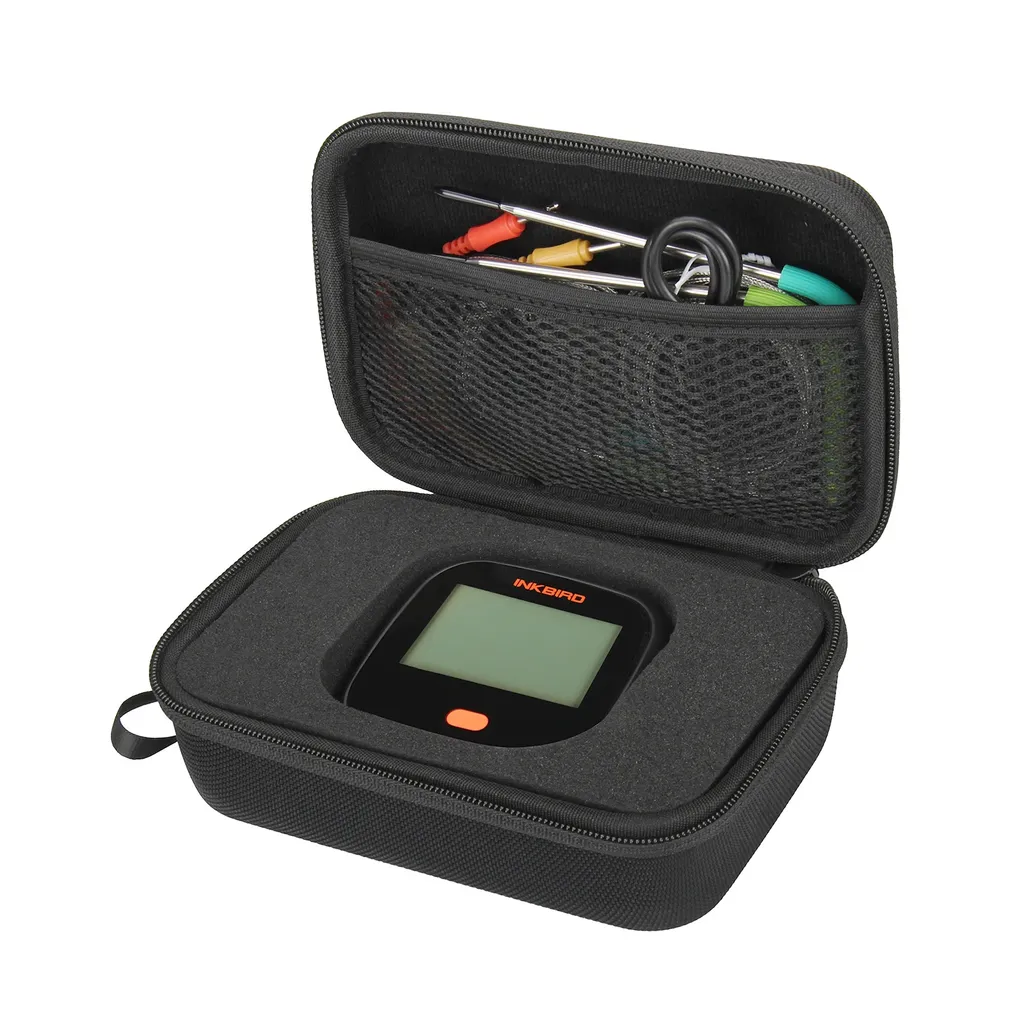 Thermomètre Connecté Wi-Fi pour Barbecue et Fumoir avec Boîtier Rigide