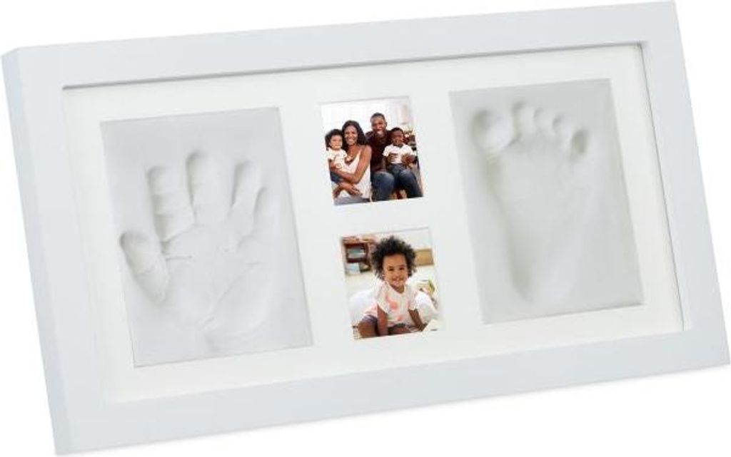 Gipsabdruckset für Babys mit Fotorahmen