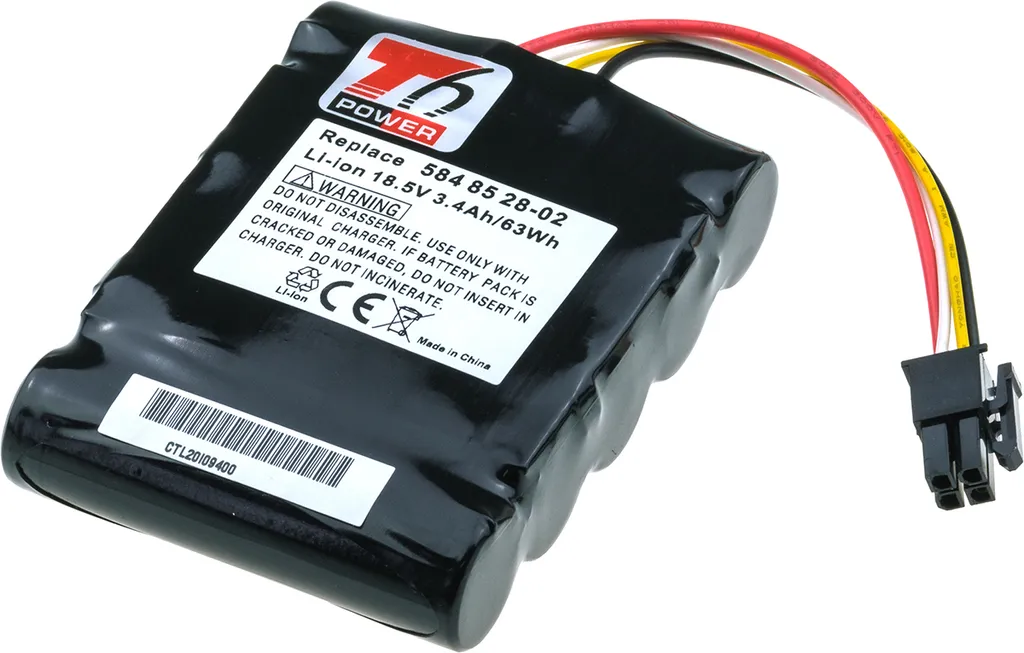 Batteria Ricambio Gardena 18.5V 3400mAh - Compatibile 584 85 28-03 T6 Power
