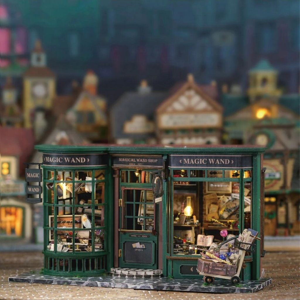 DIY Book Nook - Harry-Potter-Miniaturladen | Puzzle 3D | Produktbild 5