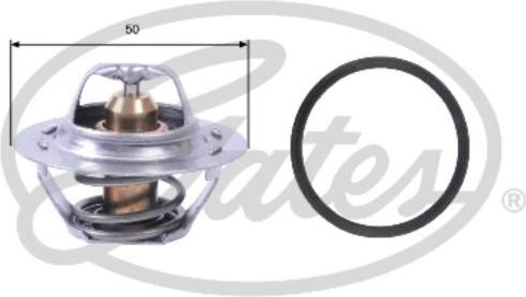 GATES TH23389G1 Thermostat, Kühlmittel OE 6001543366 kompatibel mit Duster, Logan, Sandero, Supernova, Kubistar, Primastar, Vivaro, Avantime, Clio...