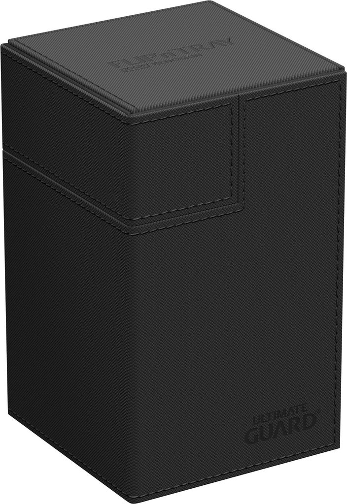 ULTIMATE GUARD Flip‘n‘Tray Xenoskin, Deck-Box, Schwarz