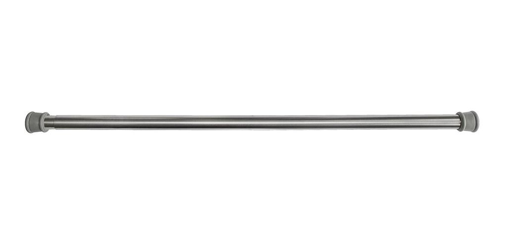 Spannstange Duschvorhangstange ohne Bohren Farbe: Chrom, Größe: 80-130 cm