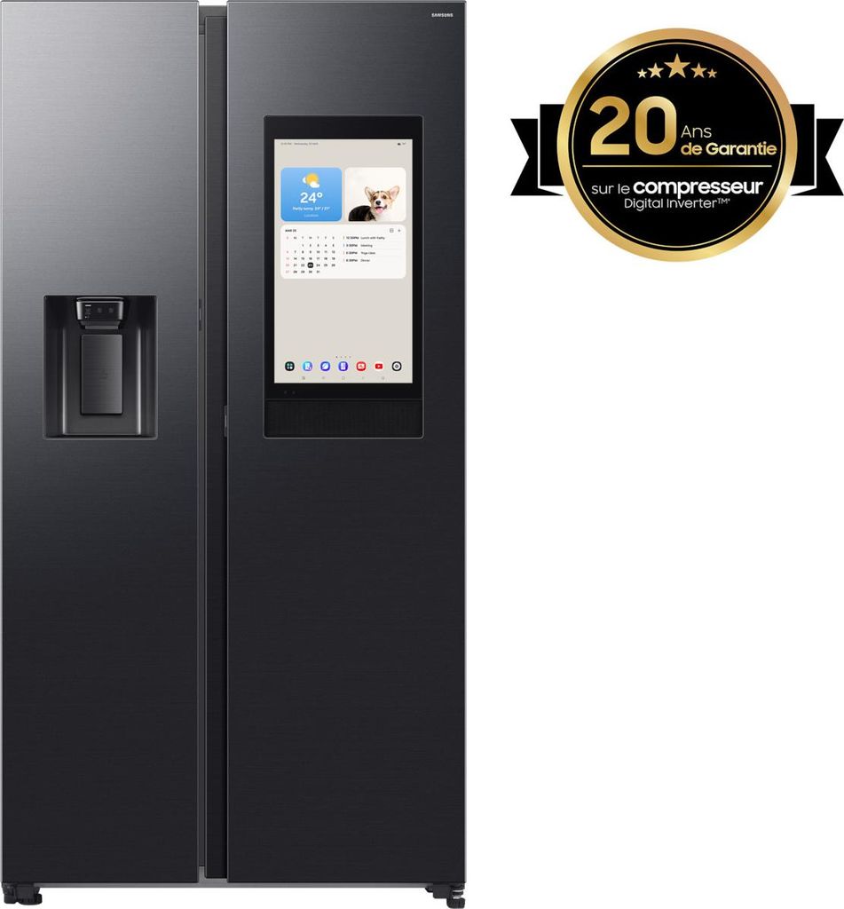Réfrigérateur américain 91cm 614l ventilé - Samsung - Image du produit 