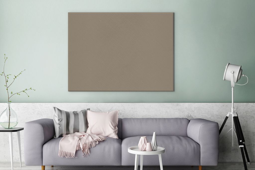 MuchoWow® - Leinwandbilder - Interieur - Farben - Beige, Produktbild 