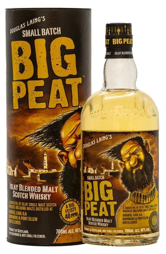 Douglas Laing BIG PEAT Small Batch Islay Blended Malt 46% Immagine del prodotto 