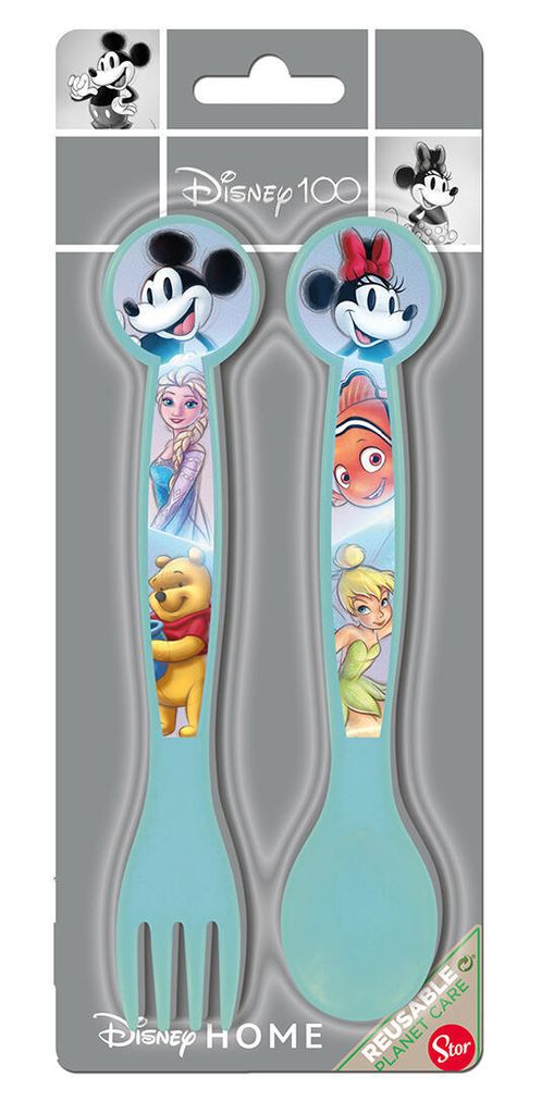 Kinderbesteck DISNEY 100 PH Set 2tlg. Produktbild 