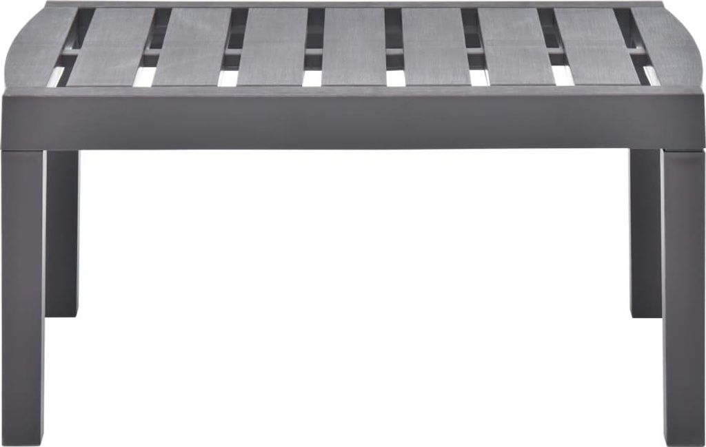 vidaXL Zahradní stůl Mocha 78x55x38 cm Plastový Obrázek produktu 