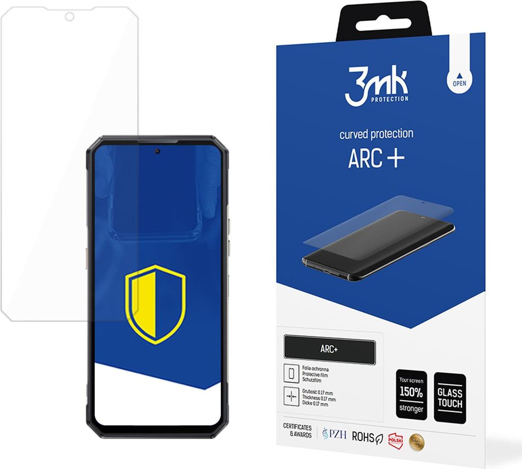 3mk Display Schutzfolie ARC+ für Oukitel WP30 Pro 0,17mm Self-Heal