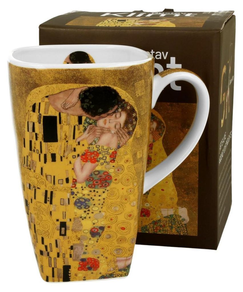 DUO | Porzellanbecher - Becher - Klimt Der Kuss - 650 ml - Produktbild 