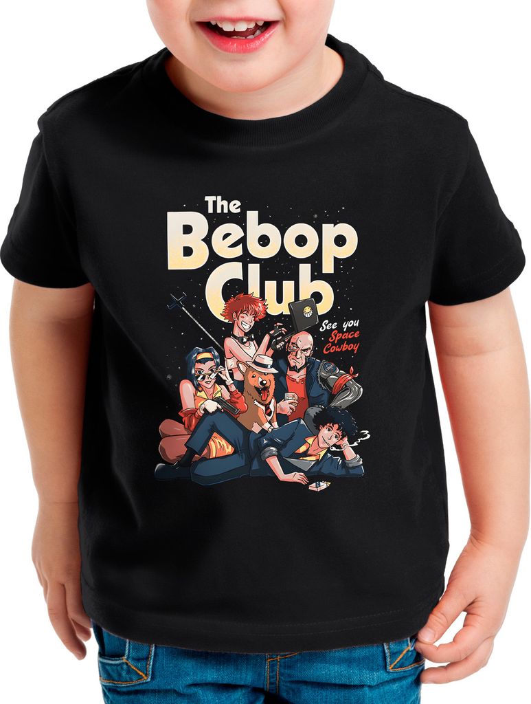 style3 Bebop Club Kinder T-Shirt bebop anime manga swordfish