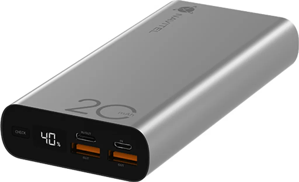 Batterie de Secours Navitel PWR20 AL Silver : Finies les Pannes d'Énergie