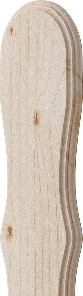 Woodino Fichtenholz 90 x 9cm Zaunlatten Gartenzaun Holzzaun Holz Zaun Brett Zaunbrett - 25 Stück Fichtenbretter - Muster 1