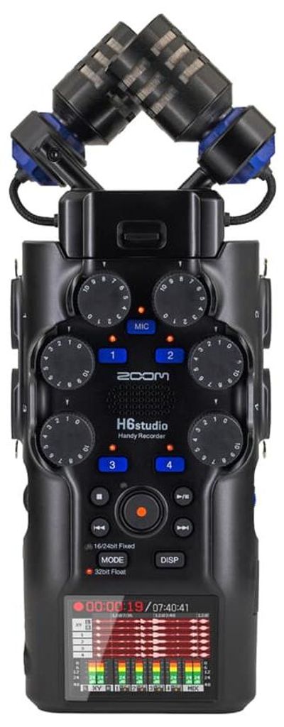 Zoom H6 Studio Professioneller Audio-Recorder 32-Bit-Float Produktbild 