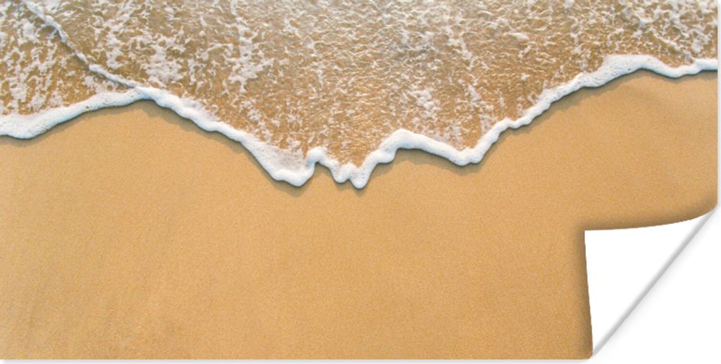 MuchoWow Poster Strand - Sommer - Meer 120x60 cm - Bild