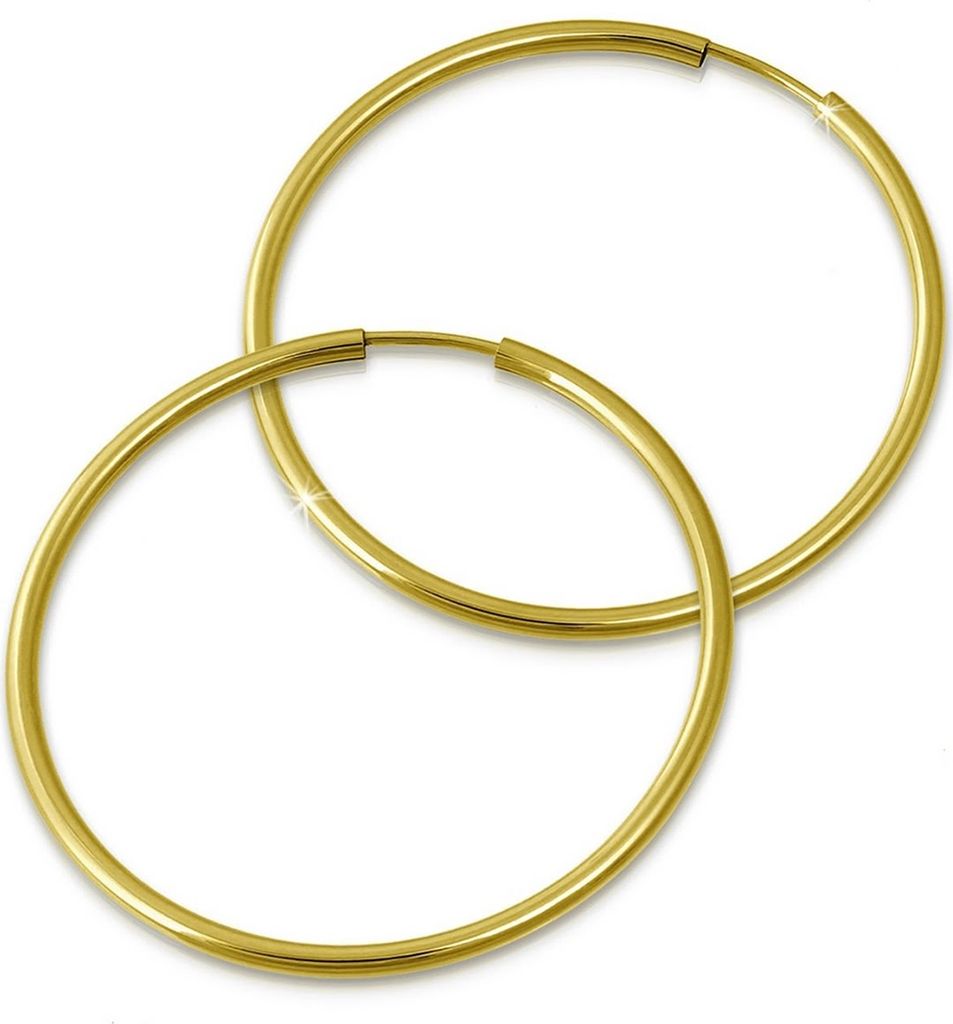 Creolen Gold Gross 50mm