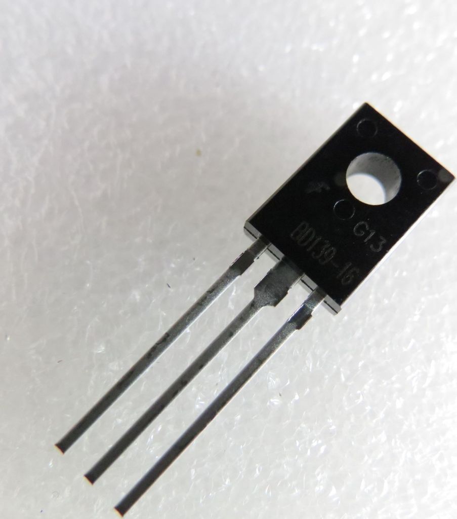 Transistor BD139 : NPN; bipolar; 80V; 1,5A; 12,5W; TO126ISO BD13916STU NPN THT