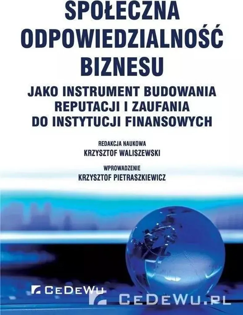 Étudier la RSE en Finance Polonaise - Livre de Référence Universitaire