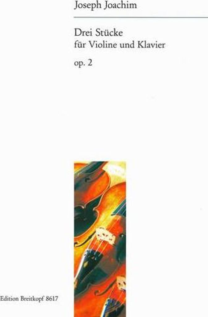 3 Stücke op.2für Violine und Klavier