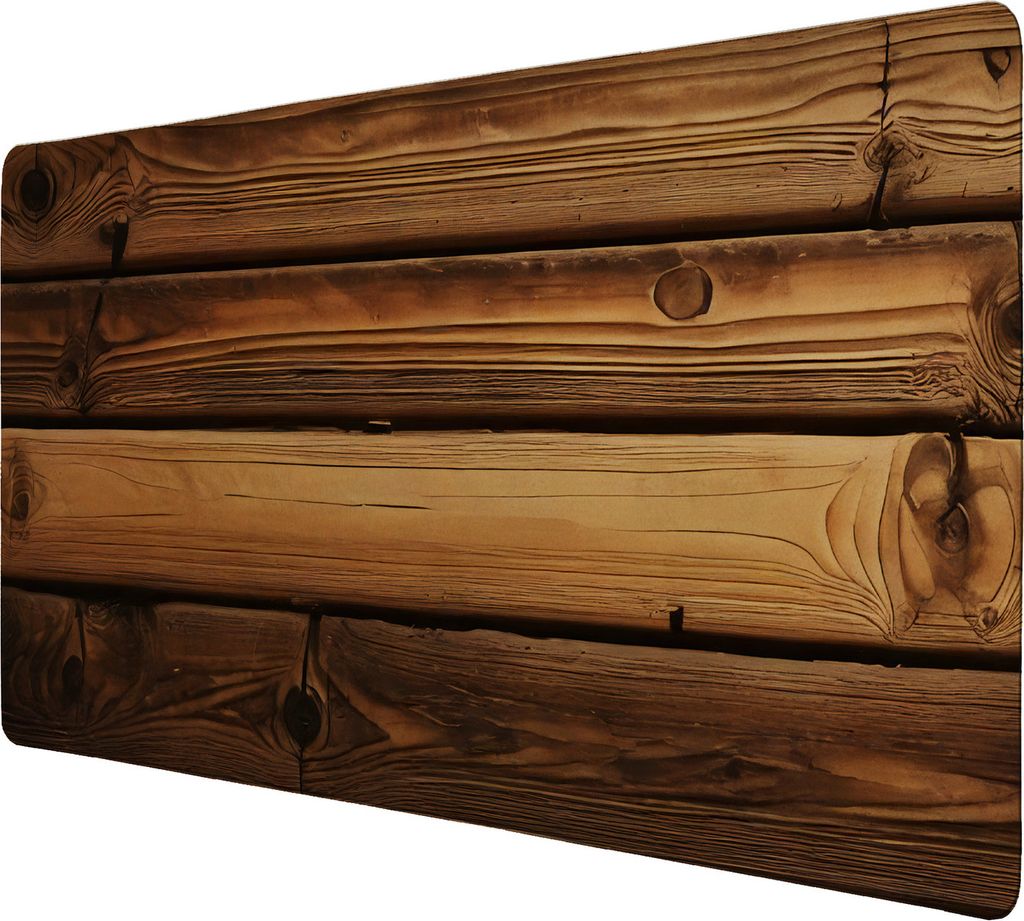Holzoptik Schreibtischunterlage 89x40cm XXL Mauspad - Stilvolle und Funktionale