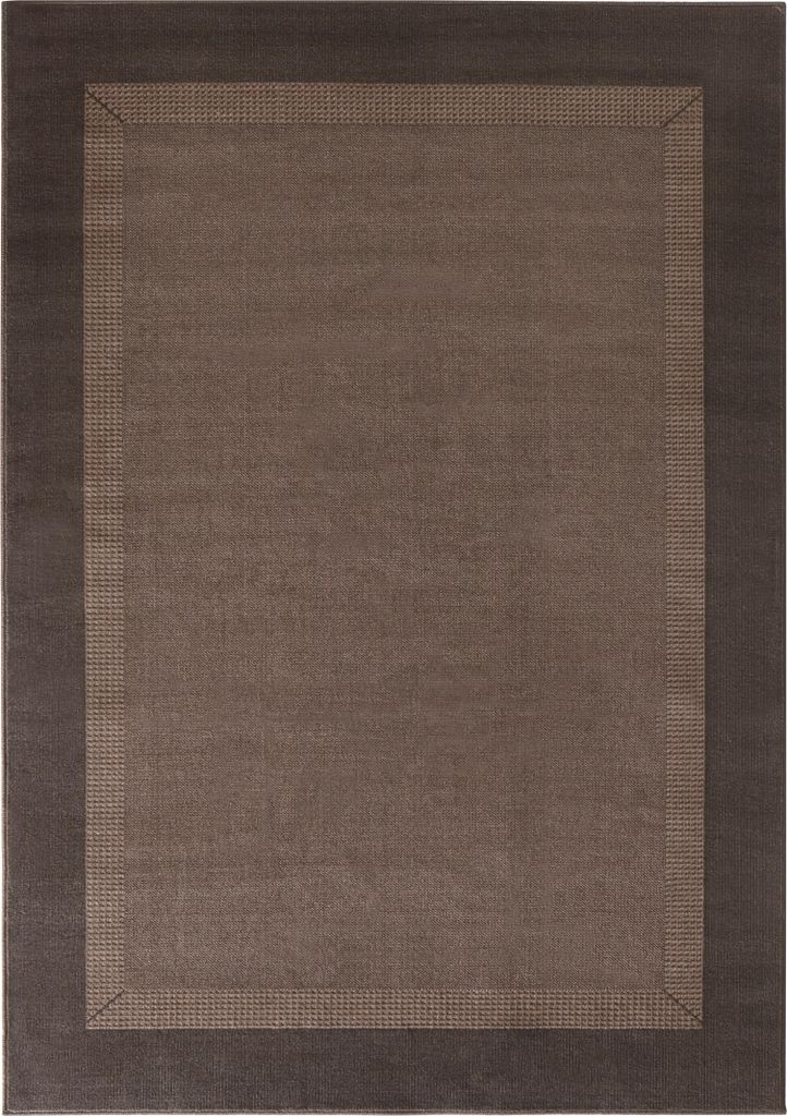 Hanse Home Basic Designteppich Band Braun
