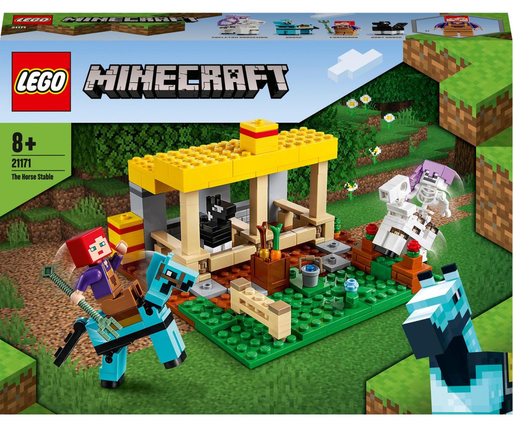 LEGO Minecraft Stajnia, Zestaw do budowania, 8 lat(a), Zdjęcie produktu 