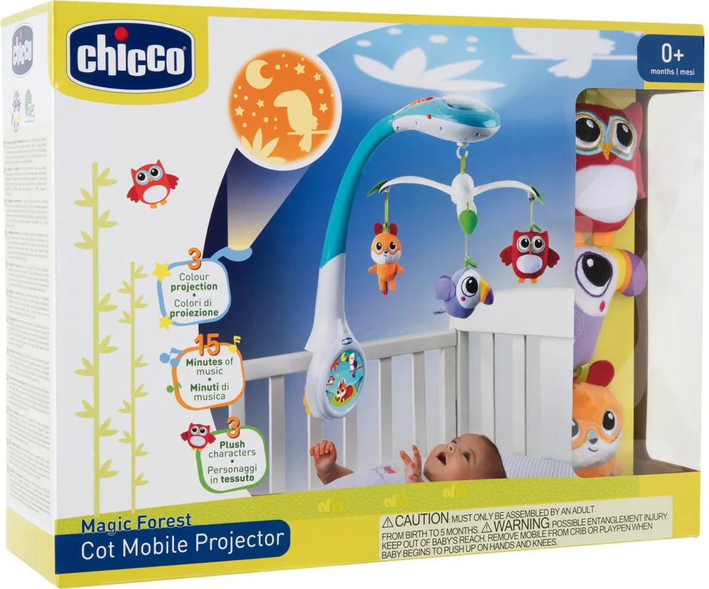 Mobile Bébé Chicco Musical avec Suspension Rotative et Mélodies - 3