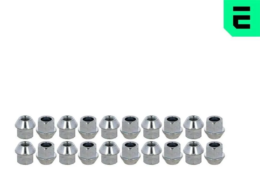 Kit 20 Boulons de Roue Coniques M12x1.5 pour OPEL Astra H et Karl