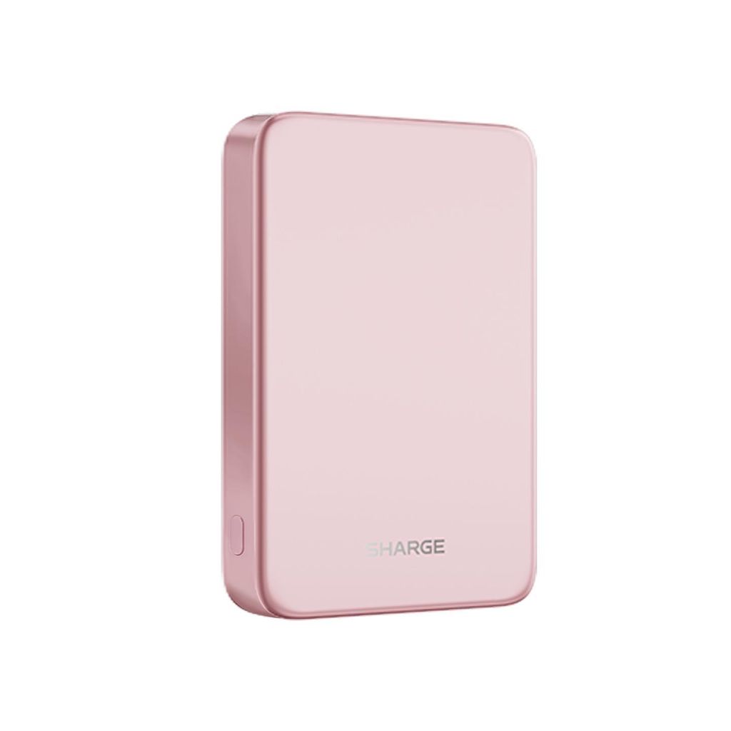 Powerbank M7 Magnetic Wireless 10000mAh MagSafe 15W USB C Schnellladen Pink