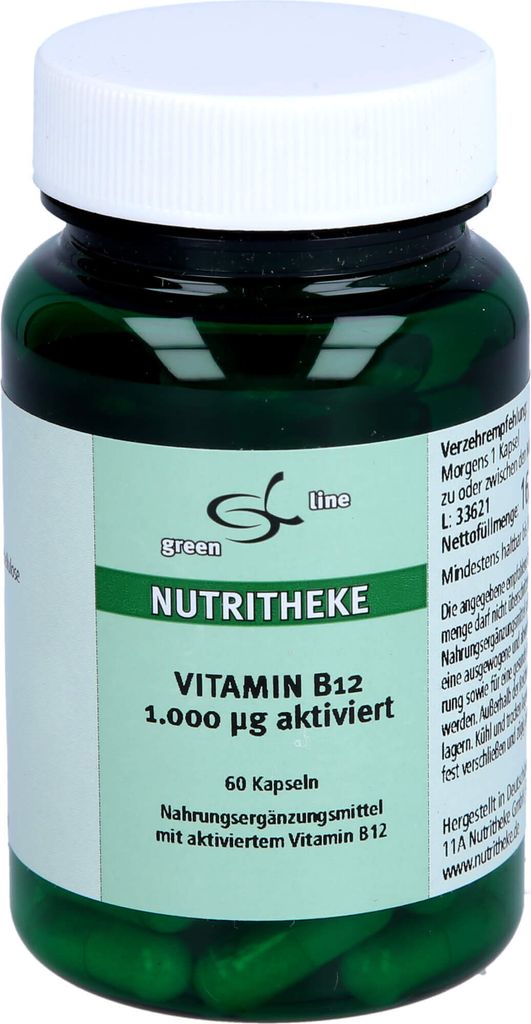VITAMIN B12 1,000 MCg AKTIVIERT KAPSELN, 60 St KAP