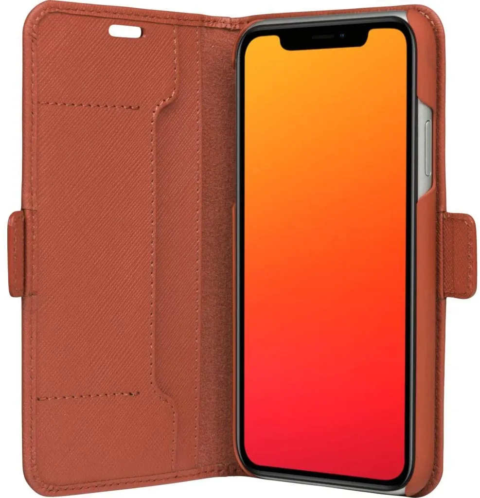 Étui de Protection iPhone 11 en Cuir Rose dbramante1982 Collection MODE - 3